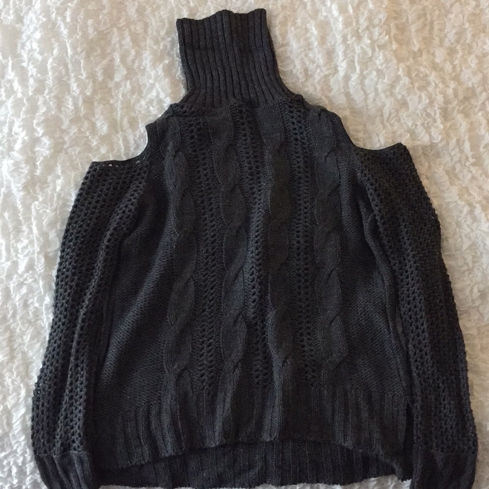 American Eagle Cold Shoulder Sweater